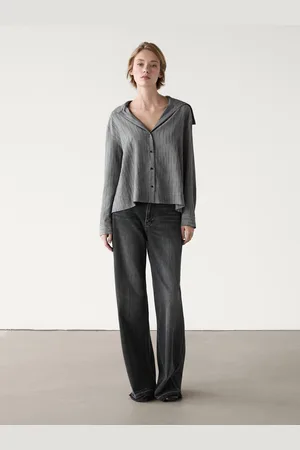 Massimo Dutti Koszula Z Mieszanki Bawełny Z Nadrukiem