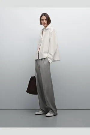 Massimo Dutti Koszula Z Popeliny Ze 100% Bawełny