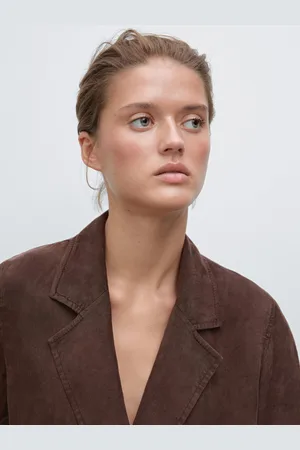 Massimo Dutti Dwurzędowa Marynarka Z Cieniowaniem