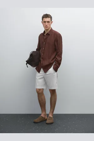 Massimo Dutti Bermudy Cargo Z Mieszanki Bawełny