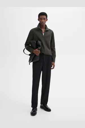 Massimo Dutti Sweter Z Dzianiny Z Półgolfem