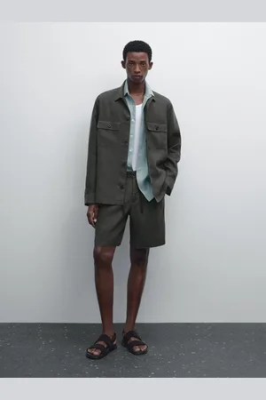 Massimo Dutti Koszula Wierzchnia Ze 100% Lnu