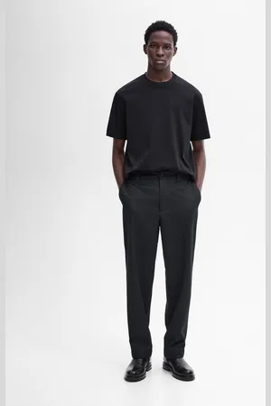 Massimo Dutti Koszulka Wide Fit Ze 100% Bawełny