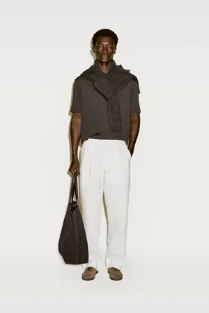 Massimo Dutti Koszula Regular Fit Z Mieszanki Bawełny − Limited Edition