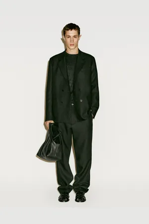 Massimo Dutti Marynarka Od Garnituru Ze 100% Lnu − Limited Edition