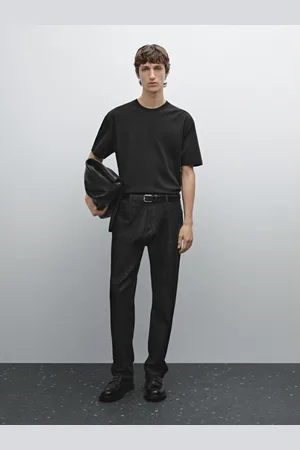 Massimo Dutti Koszulka Ze 100% Bawełny Średniej Grubości