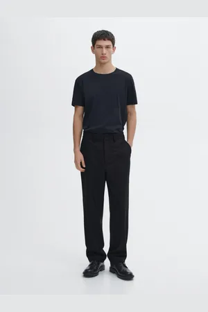 Massimo Dutti Koszulka Z Merceryzowanej Bawełny Z Krótkim Rękawem