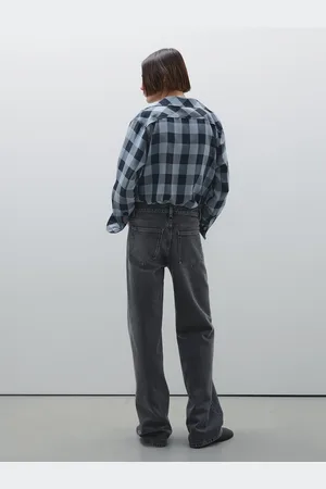 Massimo Dutti Jeansy Z Szerokimi Nogawkami I Średnim Stanem