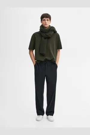 Massimo Dutti Koszulka Ze 100% Bawełny Średniej Grubości