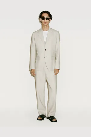 Massimo Dutti Marynarka Od Garnituru Ze 100% Lnu − Limited Edition