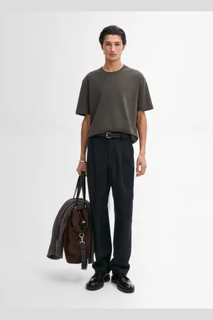 Massimo Dutti Koszulka Ze 100% Bawełny Średniej Grubości