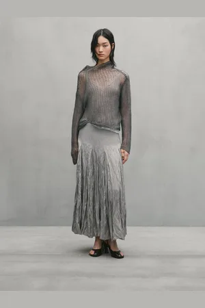 Massimo Dutti Ażurowy Sweter − Studio