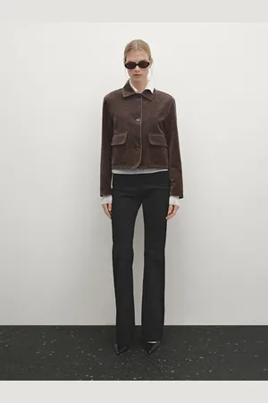 Massimo Dutti Aksamitna Kurtka Ze 100% Bawełny