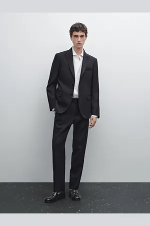 Massimo Dutti Spodnie Od Garnituru Ze 100% Lnu