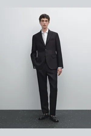 Massimo Dutti Marynarka Od Garnituru 100% Len