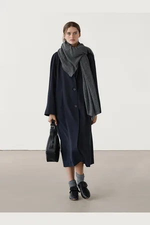 Massimo Dutti Melanżowy Szal Ze 100% Kaszmiru