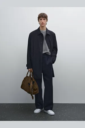 Massimo Dutti Trencz Z Tkaniny Technicznej