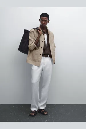 Massimo Dutti Lekka Kurtka Ze 100% Lnu