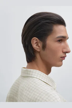 Massimo Dutti Koszula Regular Fit Ze 100% Lnu
