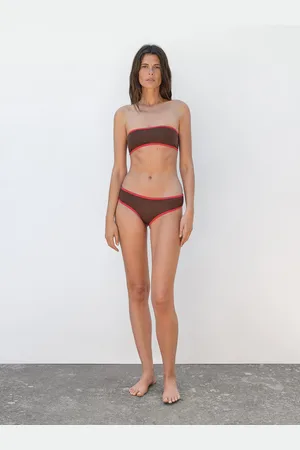 Massimo Dutti Kontrastowy Dół Od Bikini