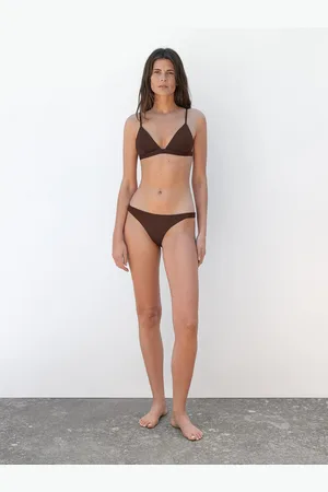 Massimo Dutti Dół Od Bikini Z Fakturą
