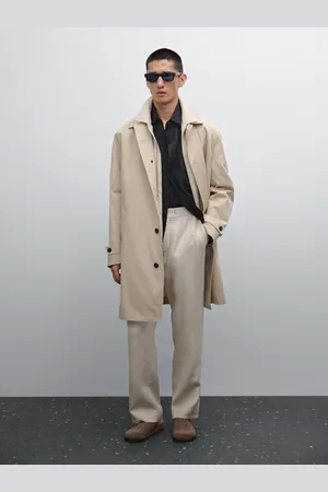 Massimo Dutti Lekkie Spodnie Ze 100% Lnu