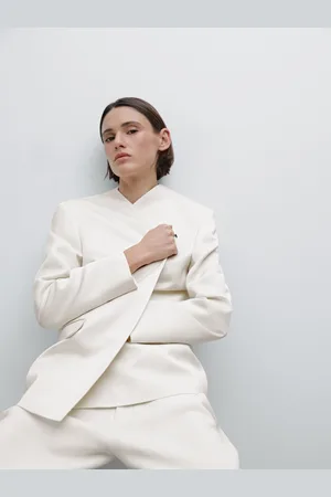 Massimo Dutti Długa Luźna Marynarka – Studio