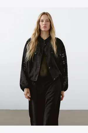 Massimo Dutti Spodnie Z Mieszanki Lnu Z Gumką W Pasie