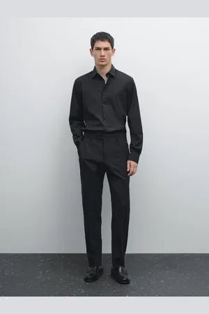 Massimo Dutti Koszula Slim Ze Stretchem