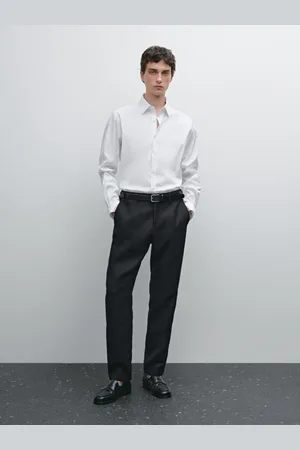 Massimo Dutti Koszula Slim Ze Stretchem