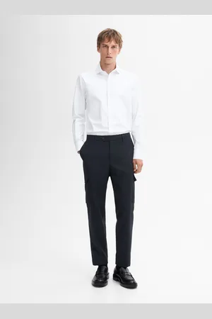 Massimo Dutti Koszula Slim Ze 100% Bawełny