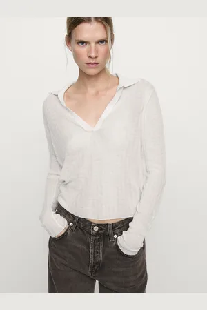 Massimo Dutti Jeansy Z Szerokimi Nogawkami I Średnim Stanem