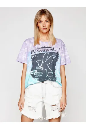 ONE TEASPOON T-Shirt Fun House Boyfriend Tee 23903 Boyfriend Fit