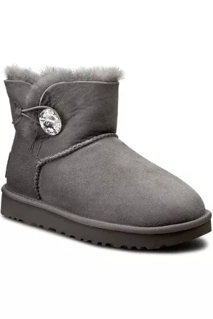 UGG Kobieta Krótkie Kozaki - Buty W Mini Bailey Button Bling 1016554