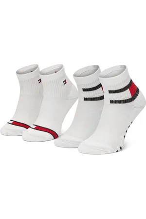Tommy Hilfiger Zestaw 2 par wysokich skarpet dziecięcych 100002319