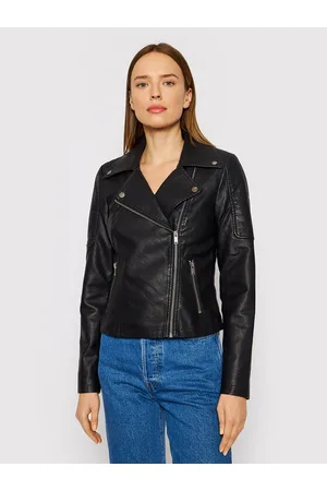 Noisy May Kurtka z imitacji skóry Rebel 27000741 Slim Fit