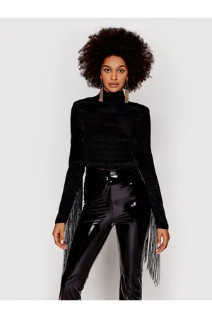 ROTATE Bluzka Reba Fringe RT1028 Loose Fit