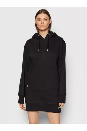 Superdry Kobieta Sukienki Dzianinowe - Sukienka dzianinowa Vintage Logo W8011084A Relaxed Fit