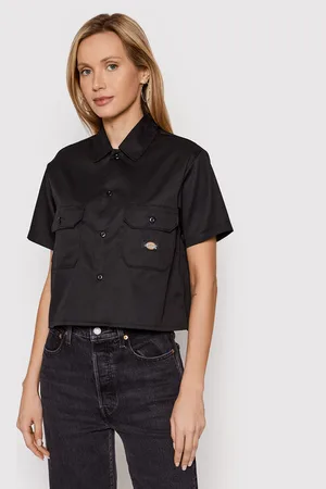 Dickies Koszula Work DK0A4XKDBLK Relaxed Fit