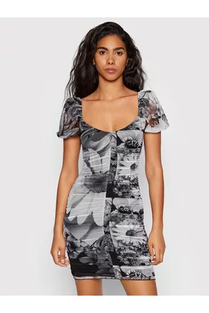 Desigual Kobieta Sukienki koktajlowe i wieczorowe - Sukienka koktajlowa MONSIEUR CHRISTIAN LACROIX Marsella 22SWVK45 Slim Fit