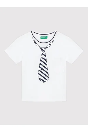 Benetton T-Shirt 3I1XG100P Regular Fit
