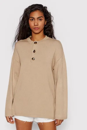 NA-KD Sweter Knitted 1100-005425-1844-003 Oversize