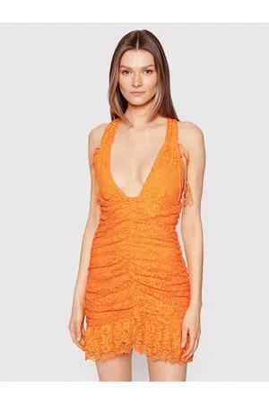 For Love & Lemons Sukienka koktajlowa Jamie CD2681 Regular Fit
