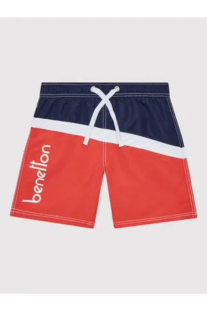 Benetton Szorty kąpielowe 5JD00X005 Regular Fit