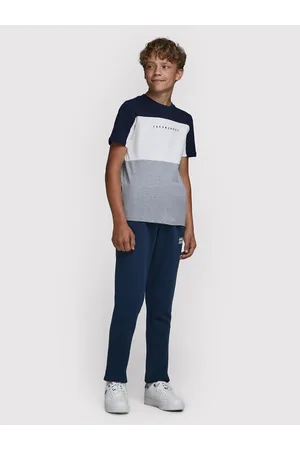 JACK&JONES JUNIOR Spodnie dresowe Gordon 12179798 Regular Fit