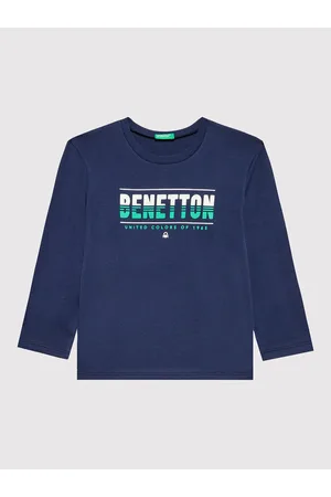 Benetton Bluzka 3I1XG104D Regular Fit