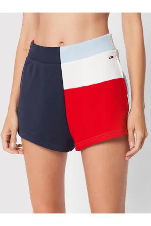 Tommy Hilfiger Szorty sportowe Archive Blocking DW0DW13592 Relaxed Fit
