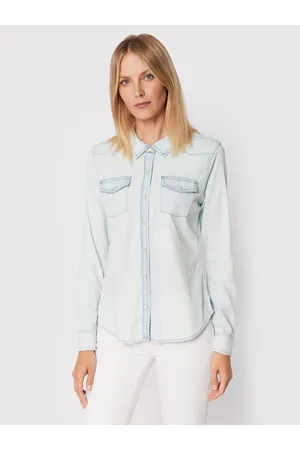 Guess Koszula jeansowa W2GH75 D4NA0 Regular Fit