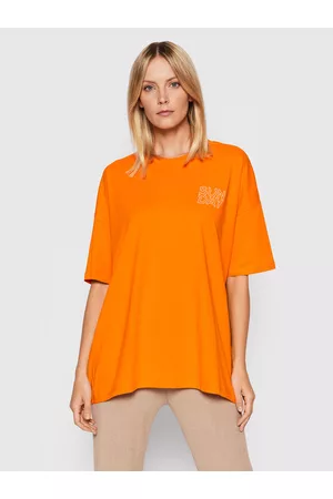 Noisy May Kobieta T-shirty Oversize - T-Shirt Tessie 27020437 Oversize