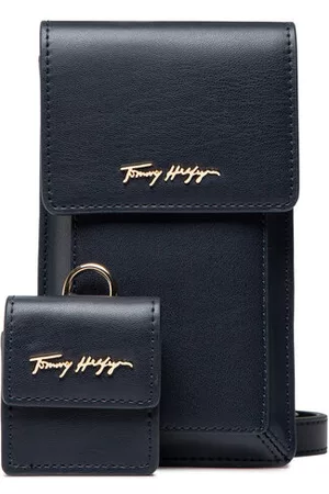 Tommy Hilfiger Kobieta Telefony - Etui na telefon Iconic Tommy Phone Wallet AW0AW12078